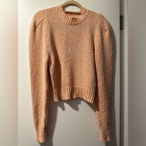 Zara size medium puff sleeve sweater